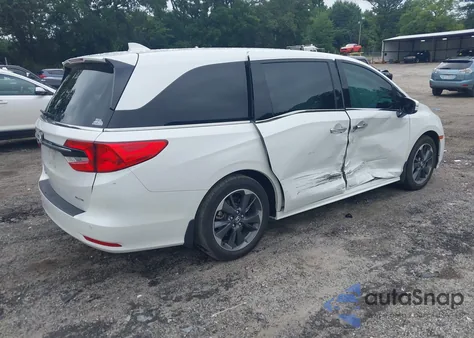 2023 Honda Odyssey Elite z USA, uszkodzony, nr VIN 5FNRL6H91PB008270